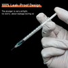 MKUCCD Syringes 30G 1ml/cc(13mm) Dispensing Tools，Lab Syringes, Plastic Syringe Individually