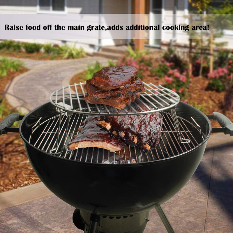 Mydracas Grill Expander Rack Stack Rack Expansion Grilling Rack Stainless