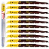 PRETEC Wood Pruning Reciprocating Saw Blades, 9 Inch Pruning Blades