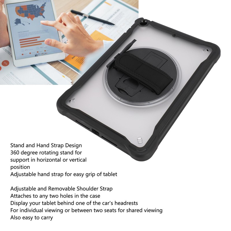 Tablet Shockproof Case Multifunction Tablet Protective Case Cover with Hand
