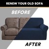PrinceDeco Couch Covers for 3 Cushion Couch Sofa Pet Friendly
