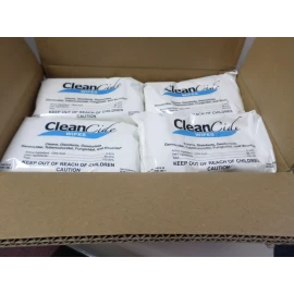 CleanCide Pack of 12 CleanCide Disinfecting Wipes, 80 Wipe/Pack, 12 Pack/Case. 960 Wipes