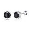 Philip Jones Sterling Silver Black Onyx Gemstone Earrings