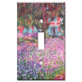 Art Plates - Monet: The Artist's Garden Switch Plate - Single Toggle