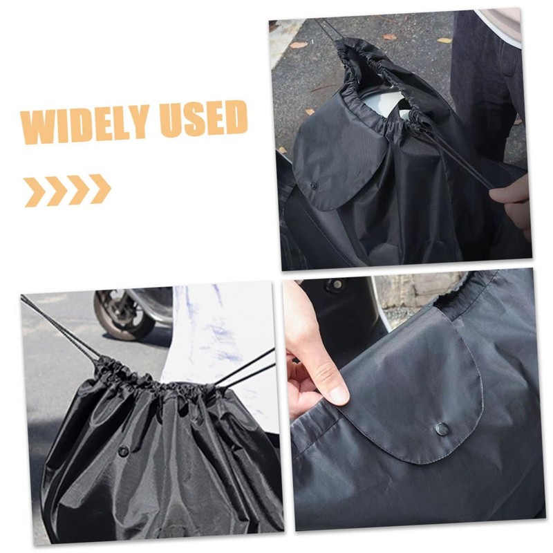Gatuida 2pcs Motorcycle Helmet Storage Bag Helmet Holder Pouch for