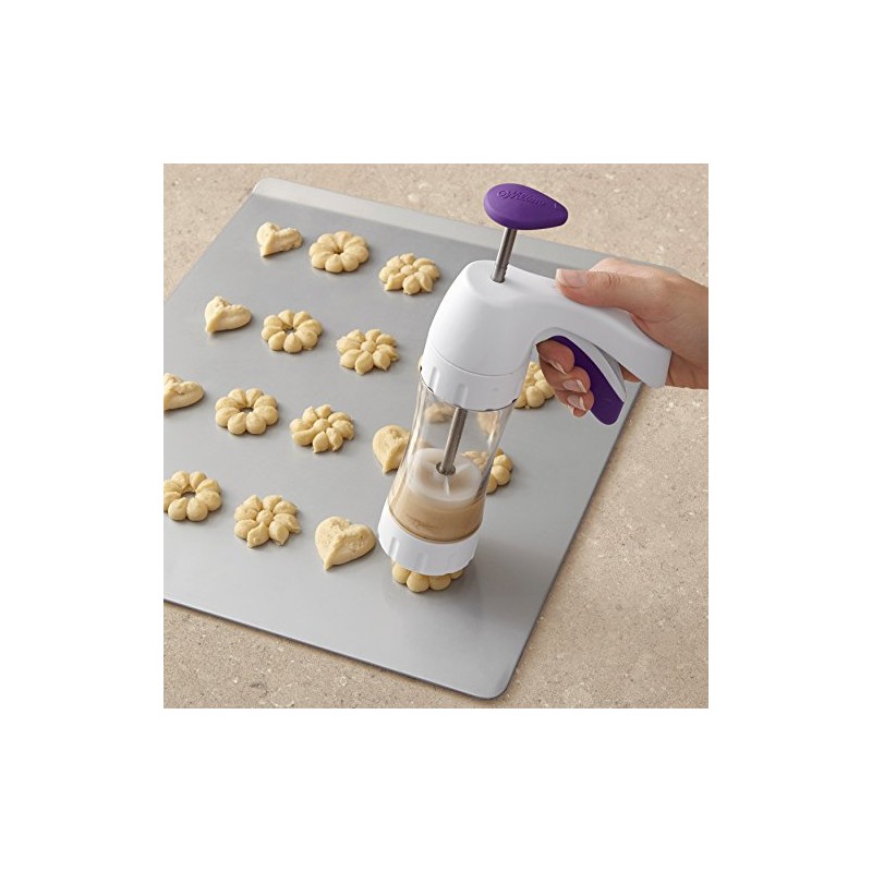 Wilton Pistola-Prensa para Galletas con 12 Discos,