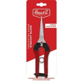 The Harvest Company Bonsai Shear, 6.29 Inch Non-Stick Garden Shears, Stainless Steel Fluorine-Coated Blade, Gardening Scissors