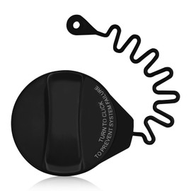 QQWD Gas Cap Fuel Cap for Volvo C30 XC60 XC70 XC90 V50 V60 V70 S40 S60 S80, Fuel Tank Filler Cap Automotive Replacement 31392044 31321925 for Volvo Accessories(Black)