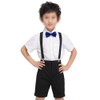 Ergonflow Solid Color Adjustable Boys Kids Bow Tie Collection -