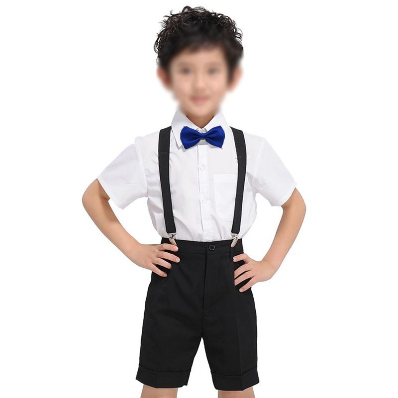 Ergonflow Solid Color Adjustable Boys Kids Bow Tie Collection -