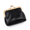 Monedero pequeño para mujer, Negro