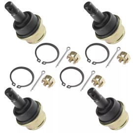 Can-Am 4 Lower and Upper Ball Joints for Can-Am Renegade 800 800R 4X4 2007 2008 - 2011