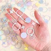 200Pcs Wedding Confetti, Iridescent Bachelorette Confetti, Diamond Ring Rhombus Shape,