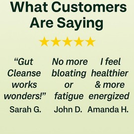 Complete Detox Gut Cleanse for Humans – 120 Vegan Capsules – Wormwood, Black Walnut, Clove, Garlic & Mimosa Pudica – 100% Natural Herbal Intestinal Support – No Fillers or Additives