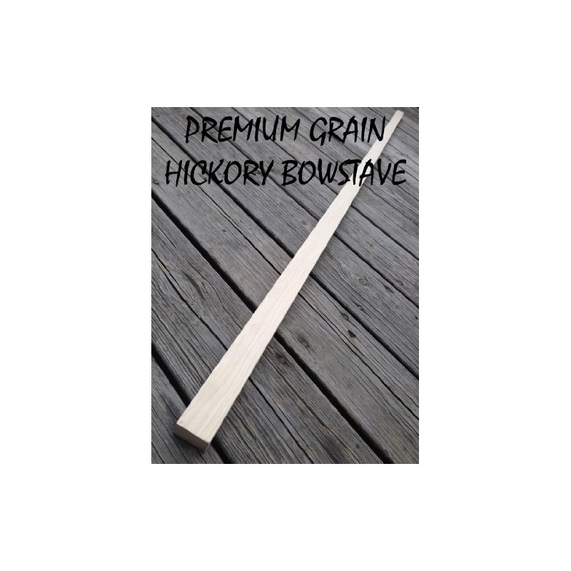 Premium Grain Hickory Bow Stave - Perfect for Hickory Bows
