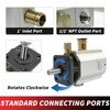 RYFT Hydraulic Log Splitter Pump 11GPM 2-Stage Hi/Lo Gear Pump