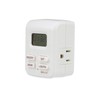 Woods 50029WD Indoor Plug-In Astronomical Timer; 2 Grounded Outlets