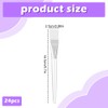 24PCS Face Mask Applicators, Soft Facial Brushes for Cosmetic &