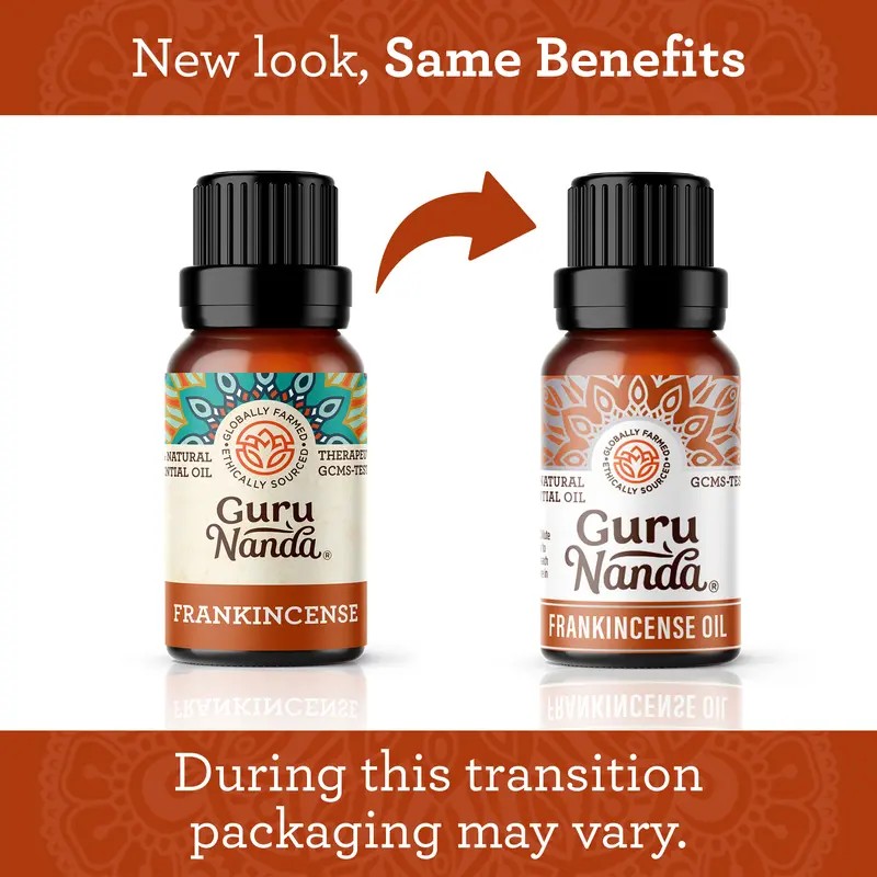 Frankincense Essential Oil 2-Pack, Aromatherapy Oil for Relaxation, Massage, Diffuser