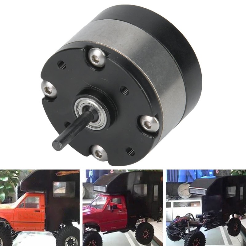Gear Reducer Motor, RC Motor, Durable, Compact Design, Metal Product,