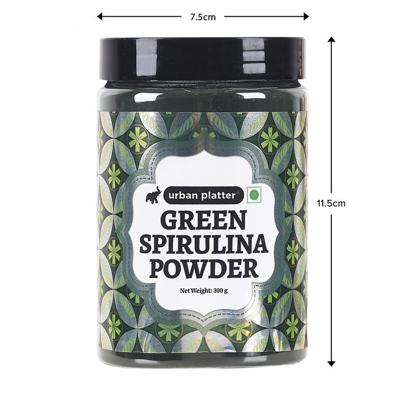 Generic Spirulina Powder, 300g [All-natural and Mineral-rich Detoxifying Supplement]