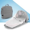 Fold Travel Crib Mosquito Curtain Waterproof Detachable Multifunctional Portable Travel
