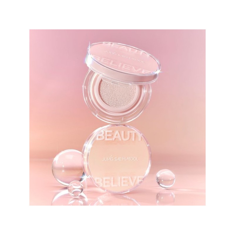 Jung Saem Mool 정샘물 아티스트 쿠션 하이라이터 + 톤업선베이스3ml +
