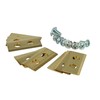 vhbw 9 x Replacement Blades Compatible with Kress Mission KR236E,
