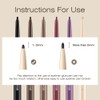 GHFCZOO 2Pcs Gel Eyeliner Pencils - Ultra-Smooth 1.5mm Tip, Waterproof