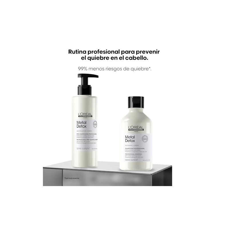 L'Oréal Professionnel Metal Detox Kit Pre-Shampoo+Shampoo