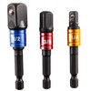 ​​3PCS Impact Driver Socket Adapter Set - 1/4" 3/8" 1/2"