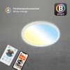BRILONER - LED Ceiling Light Flat Smart Home, Works with