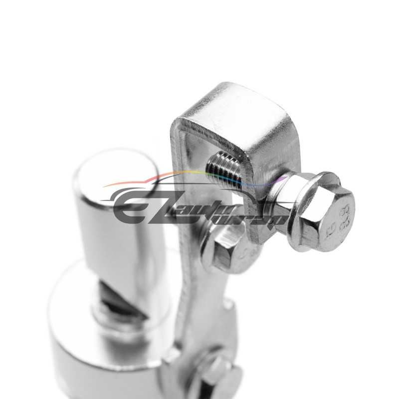 Silver 56-85MM Turbo Bov Whistle Sound Catback Muffler Exhaust Pipe