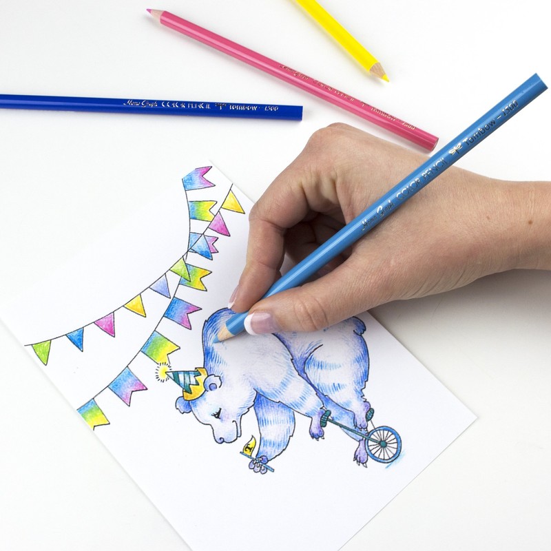 Tombow 51632 1500 Series Colored Pencils, 36 Piece Set. Artist