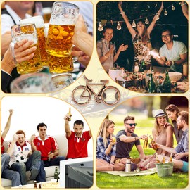 Fahrrad Flaschenöffner, Personalisierte Fahrrad Geschenke, Geschenkideen für Fahrradfahrer Bieröffner Fahrrad Deko Geburtstagsgeschenk für Papa Opa Männer Vatertagsgeschenk Radfahrer Sportler Freund