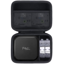 Lebakort Storage Case Compatible with Brother P-Touch Cube Plus PT-P710BT Label Maker