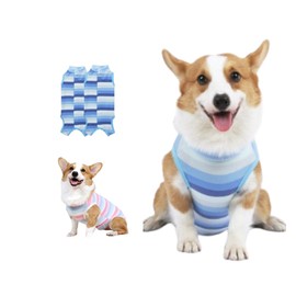 Dog Postoperative Clothes Elizabeth Collar Cat Dog Postoperative Clothes Female Male Post Surgery Clothes Border Small Dogs Medium Dog Pet Clothes (XL, Pink)