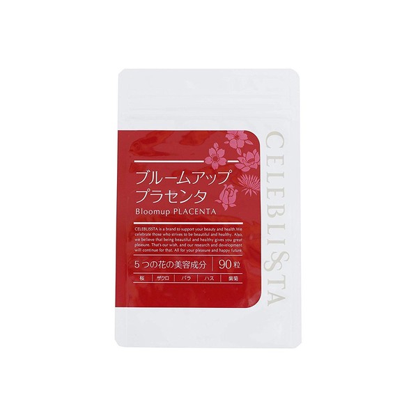 Placenta Supplement (Bloomup/Celebrista Official), Beauty Ingredients Formulated (Made in Japan), Collagen, Vitamin Supplement (2 Types to Choose From)