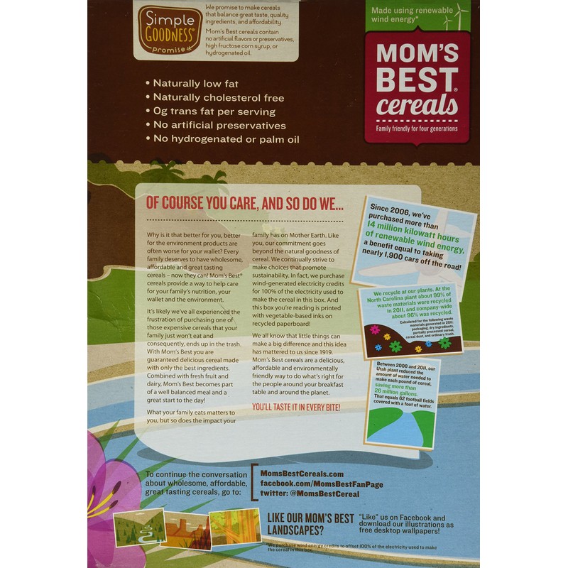 Mom's Best - Crispy Cocoa Rice - 13 oz (Pack