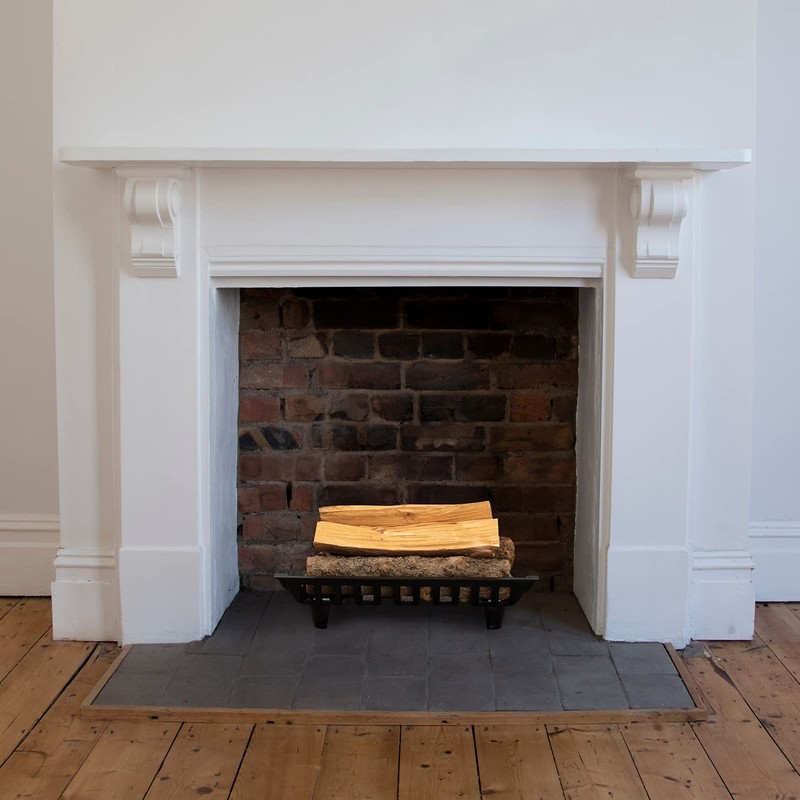 AGTEK Fireplace Grate 18 inch Cast Iron Fire Place Grates