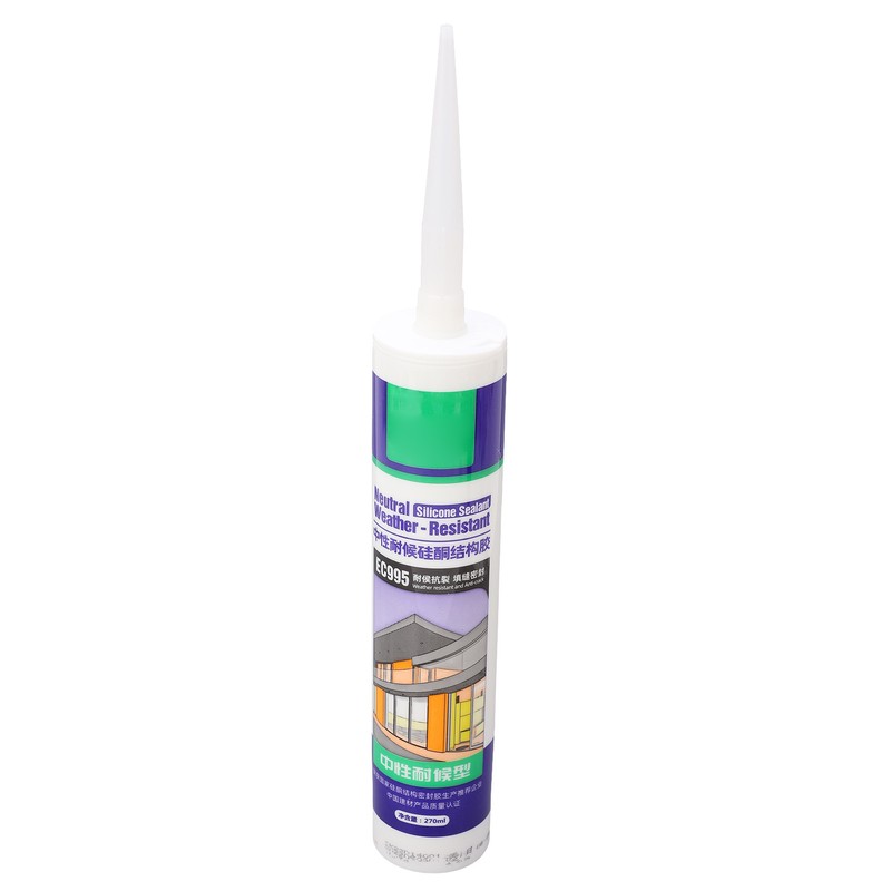 Silicone Sealant Waterproof Transparent Caulking Adhesive Cartridge RV Automotive Leak