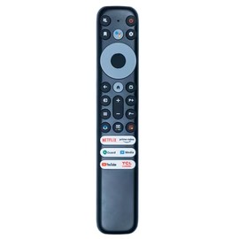 Dakana Remote Control for TCL RC902V Remote Control with Voice Control, Compatible with Models 43P631X1, 55C831X1, 55C835K & More, RC902VFUR1