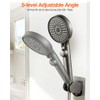 High Pressure RV Shower Head with Hose and 5 Spray