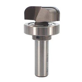 Whiteside Router Bits 1376B Bowl and Tray Bit with 1/4-Inch Radius 1-1/4-Inch Cutting Diameter and 1/2-Inch Cutting Length