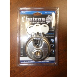 Chateau Maximum Security Disc Lock C-970 with Three Keys 2 3/4" 70mm