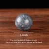 Pelotas de ejercicio de mármol de color gris oscuro para