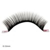 Hair2heart 0.15 Thickness Volume C-curl Silk Eyelash Extensions, 13 mm