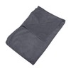 INFINAUTO Cleaning Cloths Towel,Car Drying Plush Cloth Absorbent Microfiber Grey,1pcs