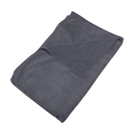 INFINAUTO Cleaning Cloths Towel,Car Drying Plush Cloth Absorbent Microfiber Grey,1pcs 420g/㎡ 60x180cm