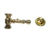 Gold Toned Law Auctioneer Gavel Lapel Pin